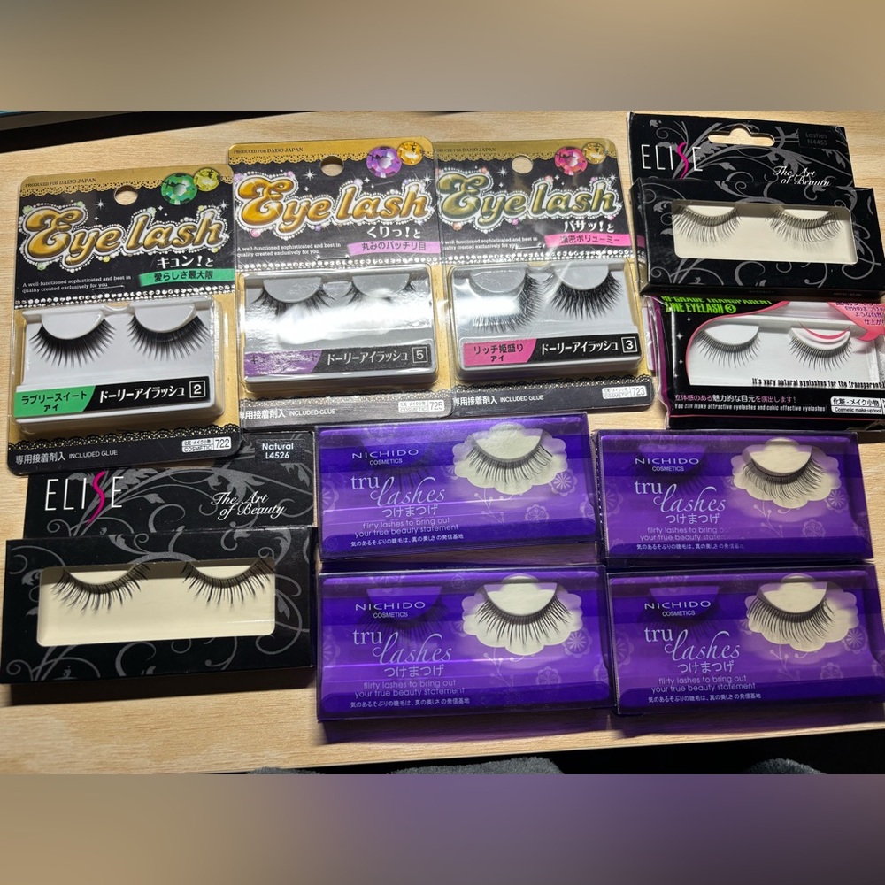 False lashes asian brand lot